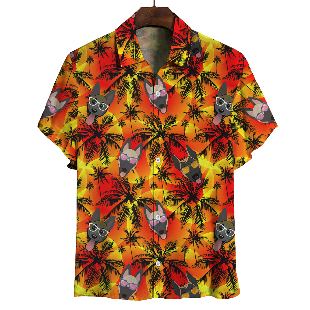 Aloha Hawaii Belgian Malinois Shirt Ha33426