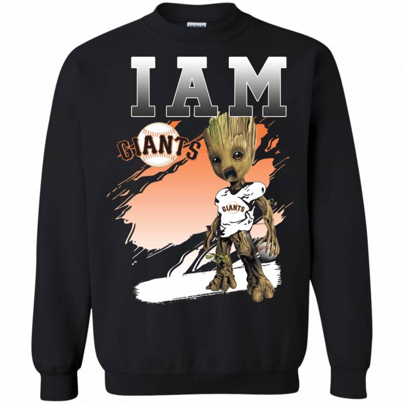 San Francisco Giants Groot I Am T shirts Guardians Of The Galaxy Hoodies Sweatshirts