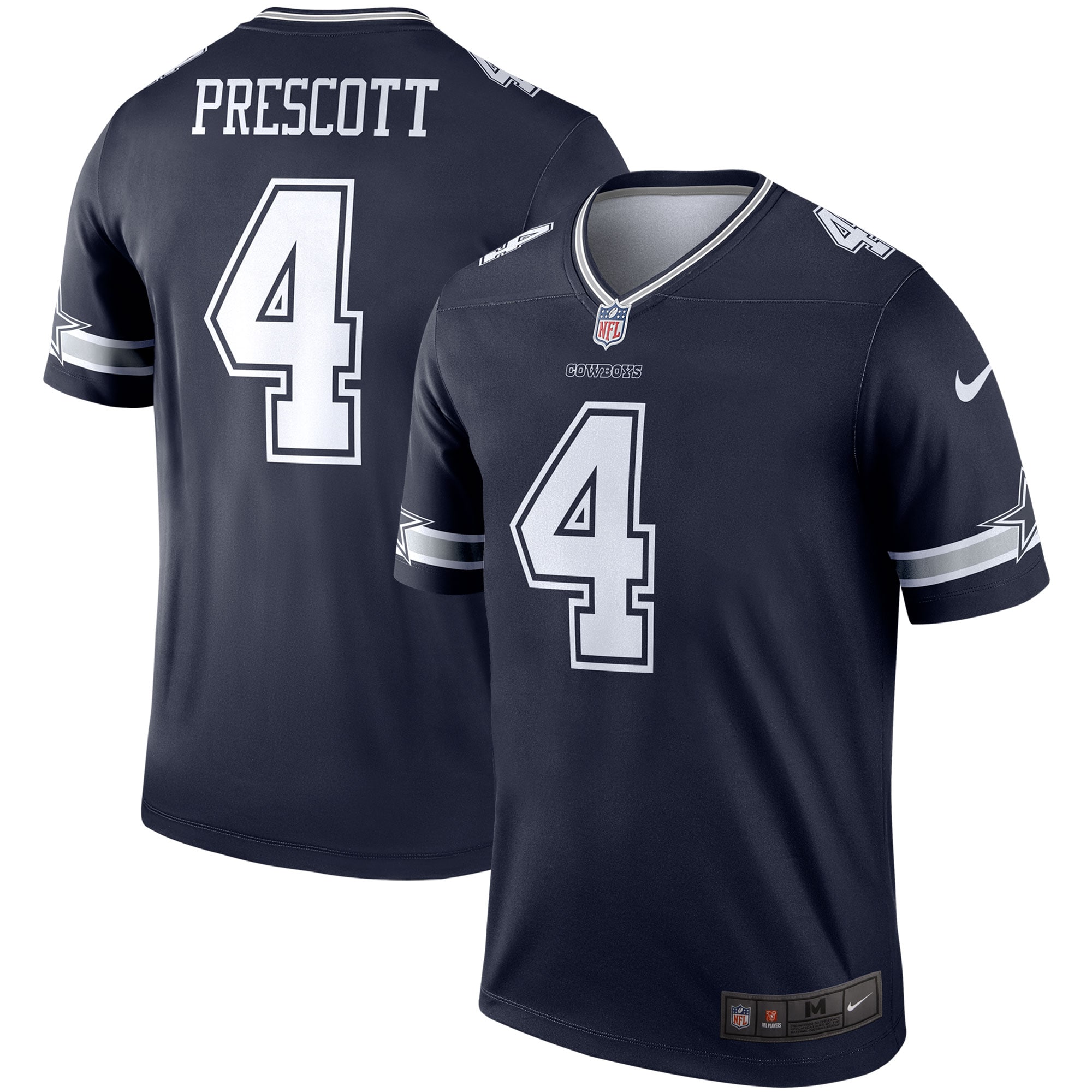 Dak Prescott Dallas Cowboys Legend Player Jersey – Navy