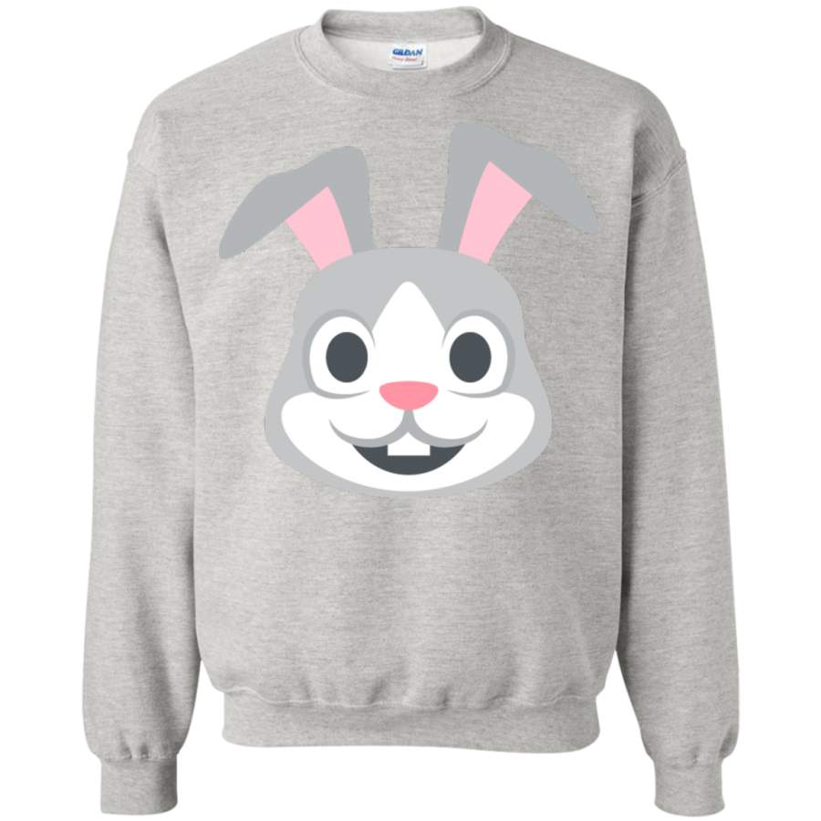 Rabbit Face Emoji Sweatshirt