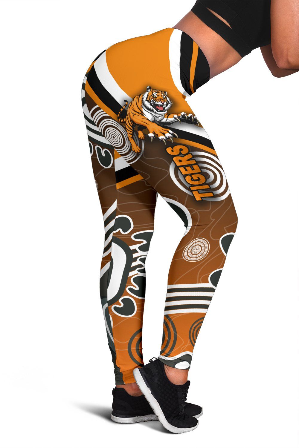 Wests Women Leggings Tigers Indigenous K8