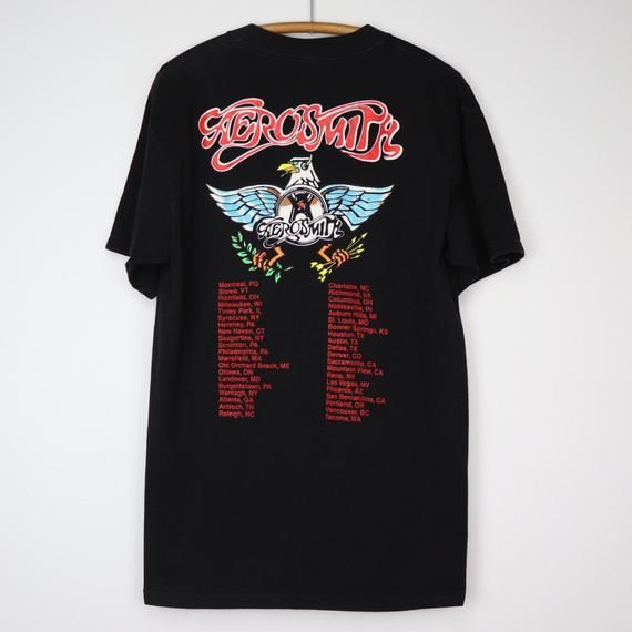 Vintage 1993 Aerosmith Aero Force One Tour shirt – Rock Band Merch