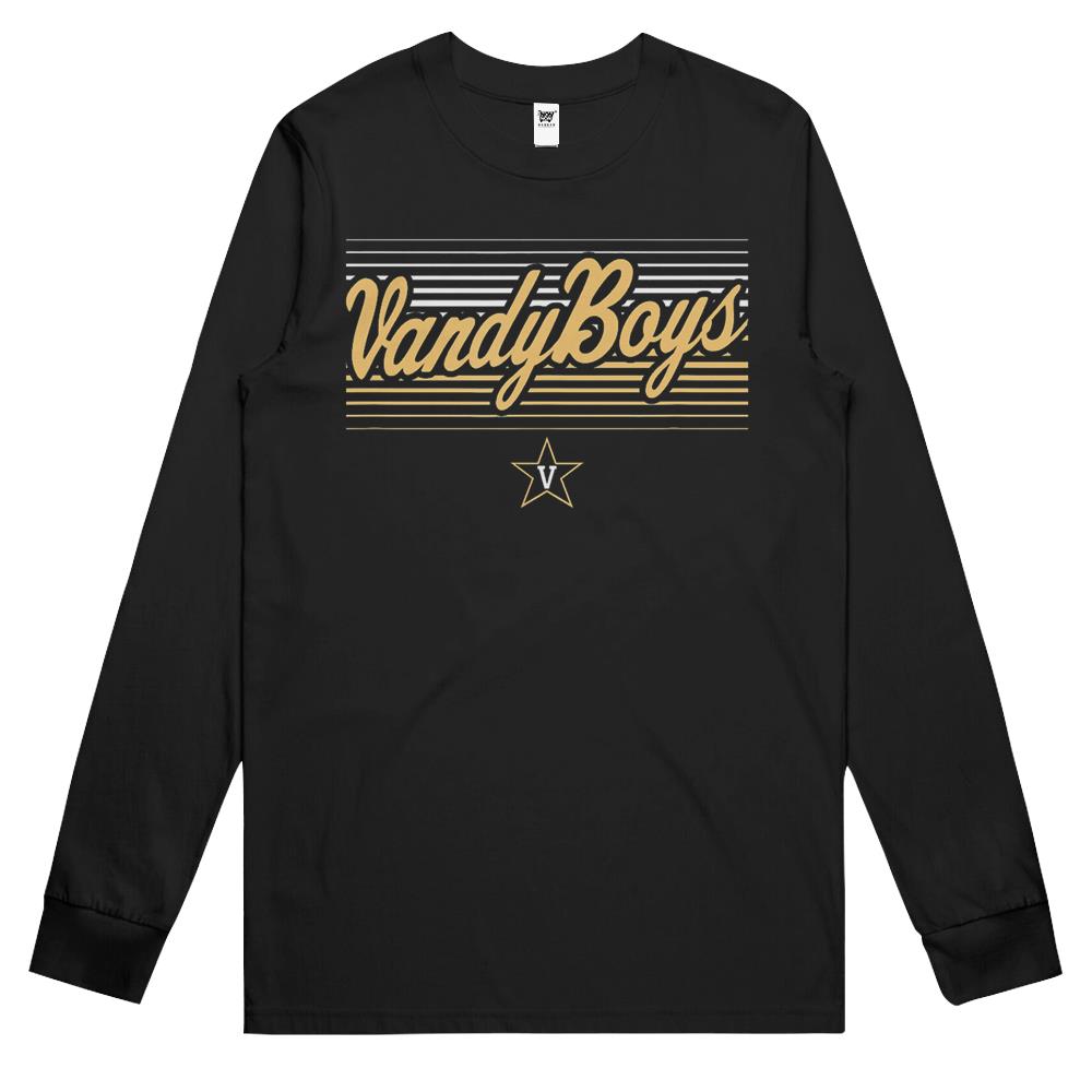 Officially Licensed Vanderbilt Baseball – Vandy Boys Long Sleeve T Shirts