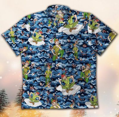 Gettyshirt Peter Pan Gt Vintage Cotton Mens Hawaii Ha6664