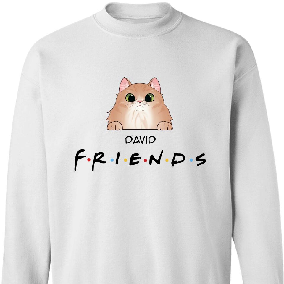 Friend Cat Personalized Sweatshirt, Best Gift For Cat Family – Tremding Personalized