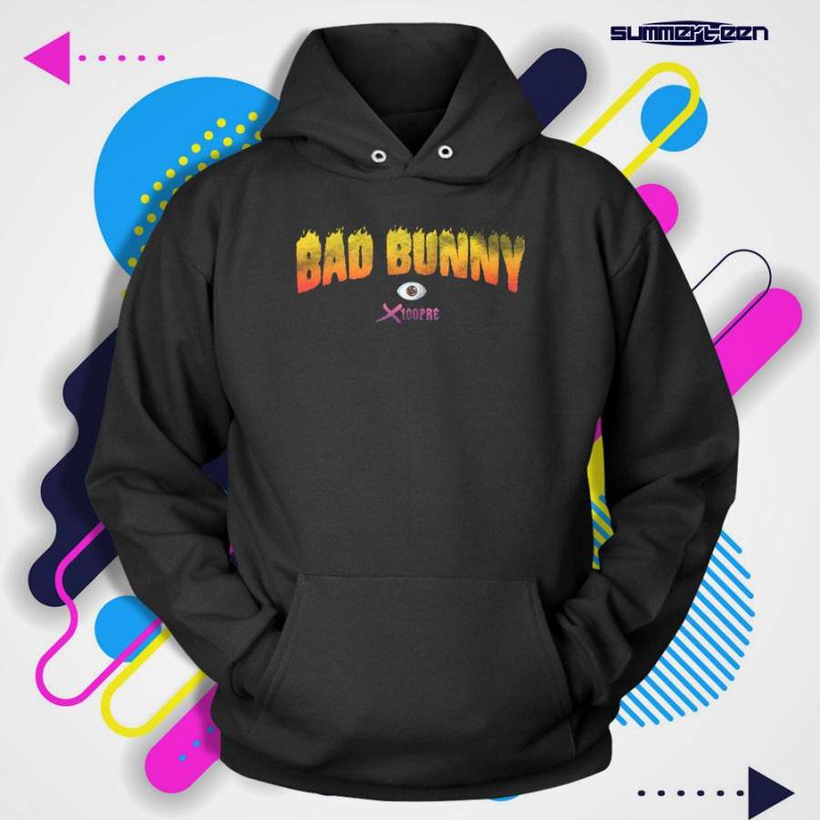 Bad Bunny X 100Pre logo Men’s Hoodie