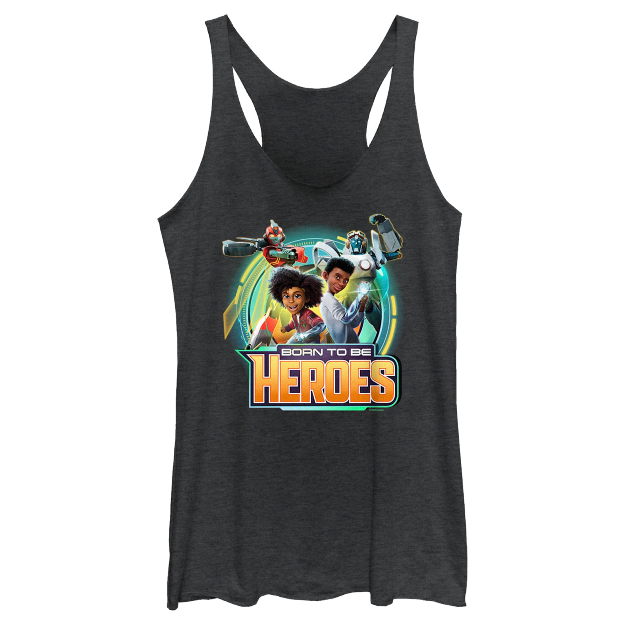 Women’S Transformers: Earthspark Born To Be Heroes Racerback Tank Top