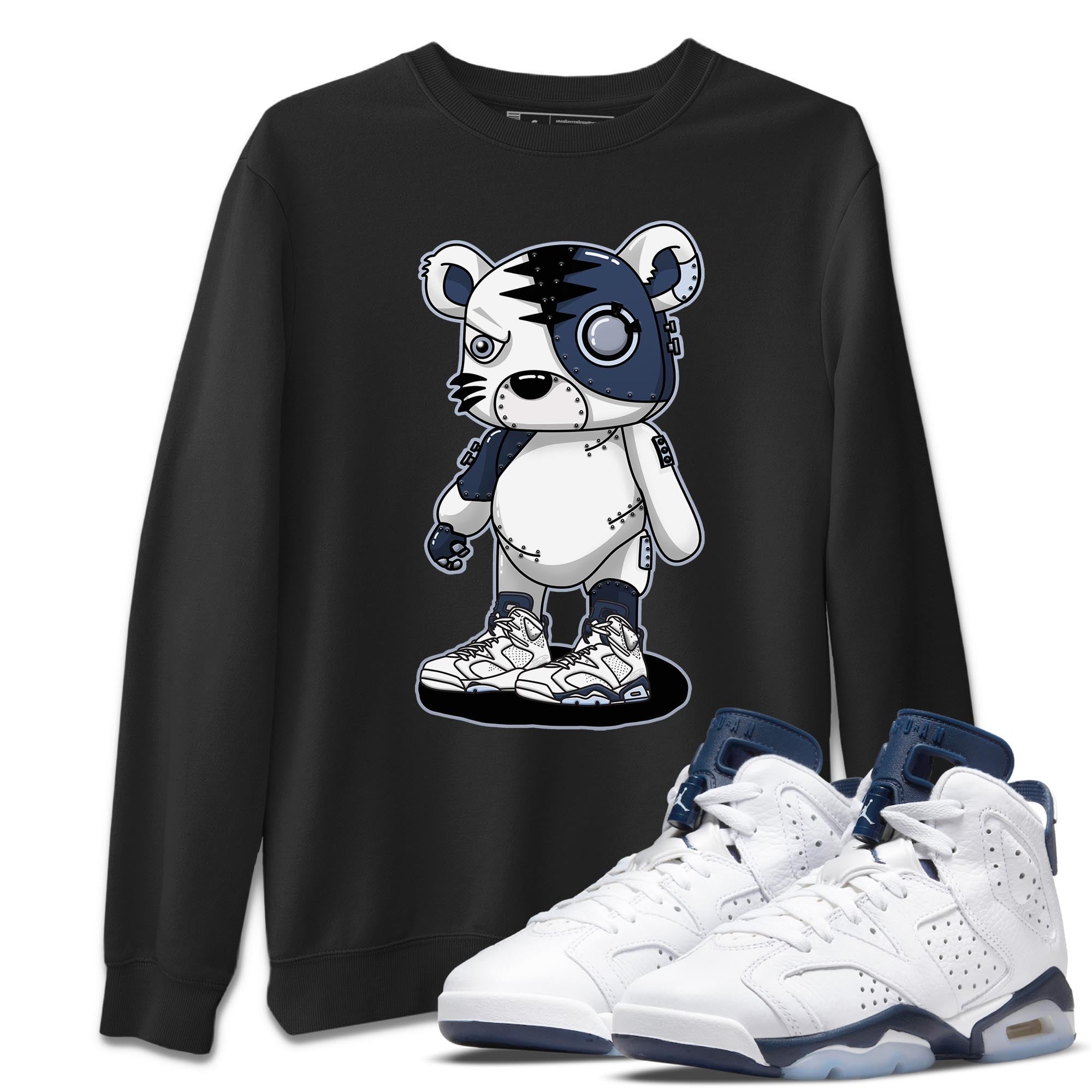 Cyborg Tiger Sweatshirt – Air Jordan 6 Midnight Navy