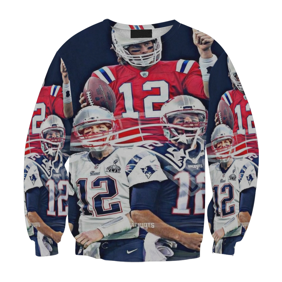 New England Patriots Tom Brady1 Gift For Fan 3D Full Printing Sweatshirt