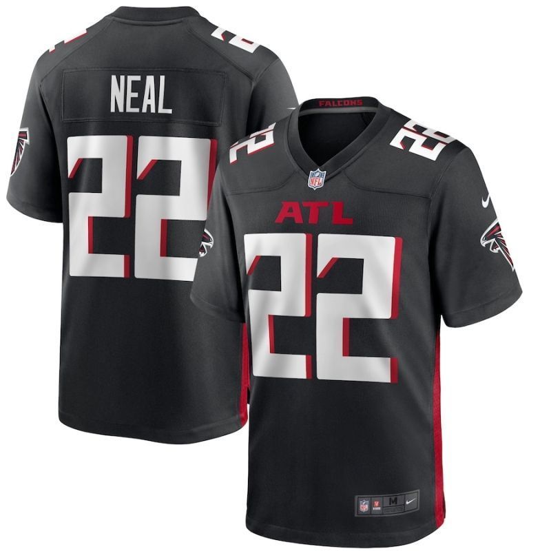 Atlanta Falcons Keanu Neal #22 2020 NFL Black Jersey Jersey