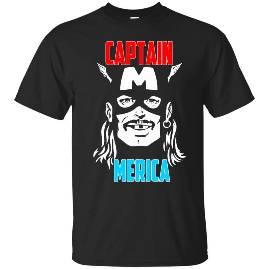 AGR Captain Merica Drinking Independence Day 4th of July T-Shirt