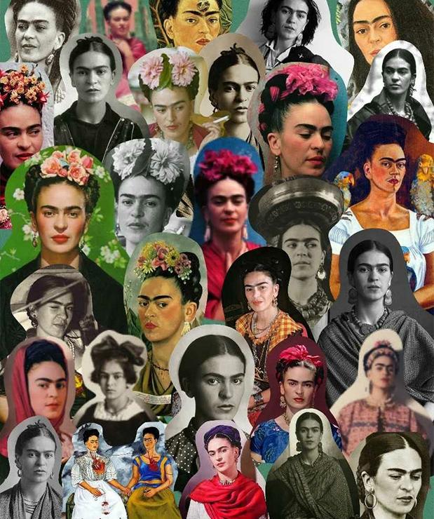 Mp2710 – Frida Kahlo – Iconic Frida Stickers – Quilt – Sothwarm