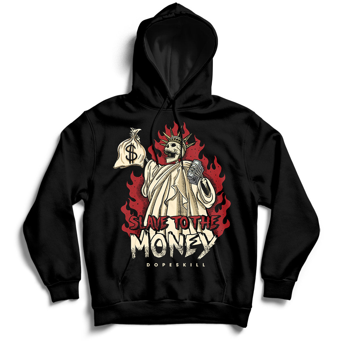 Slave To The Money Halloween Unisex Hoodie Match Jordan 11 Animal Instinct