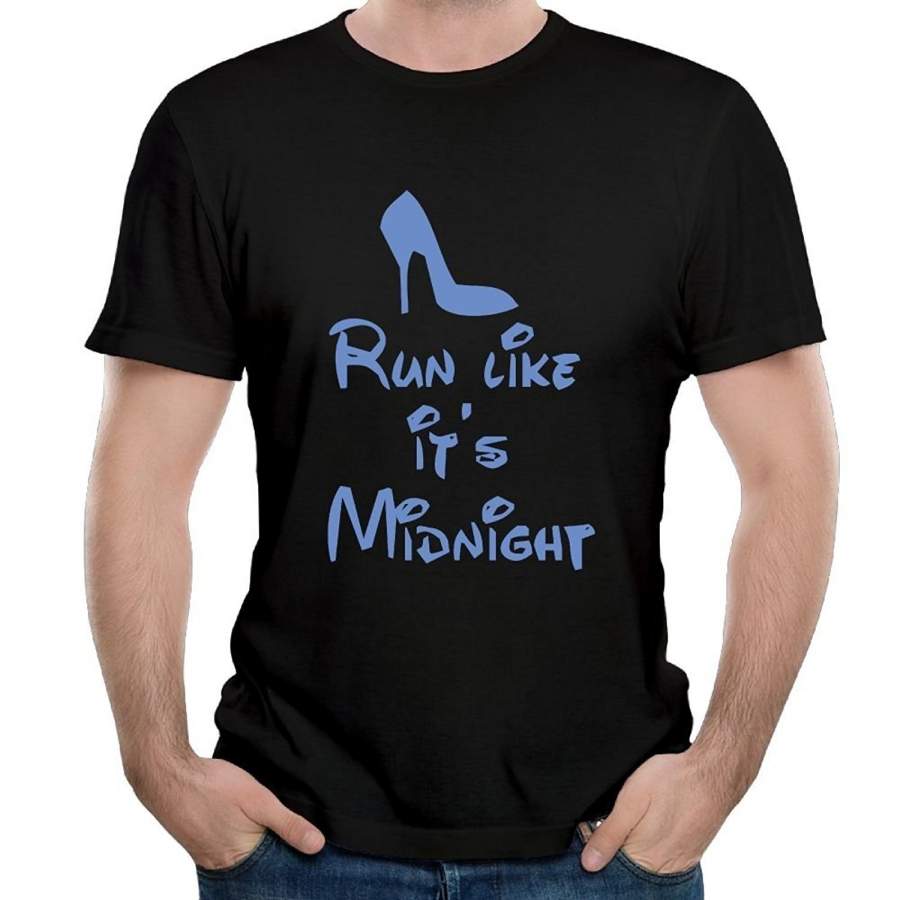 Run Like It’S Midnight Utility T-Shirts Men’S Cotton T-Shirt