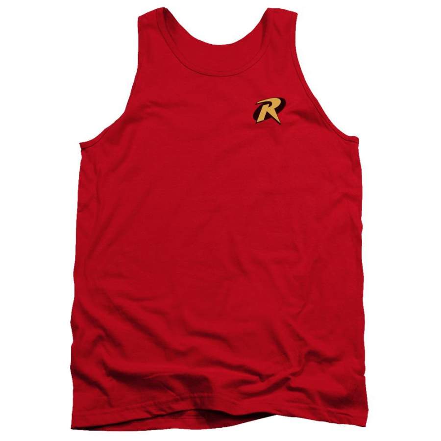 Batman – Robin Logo Adult Tank Top