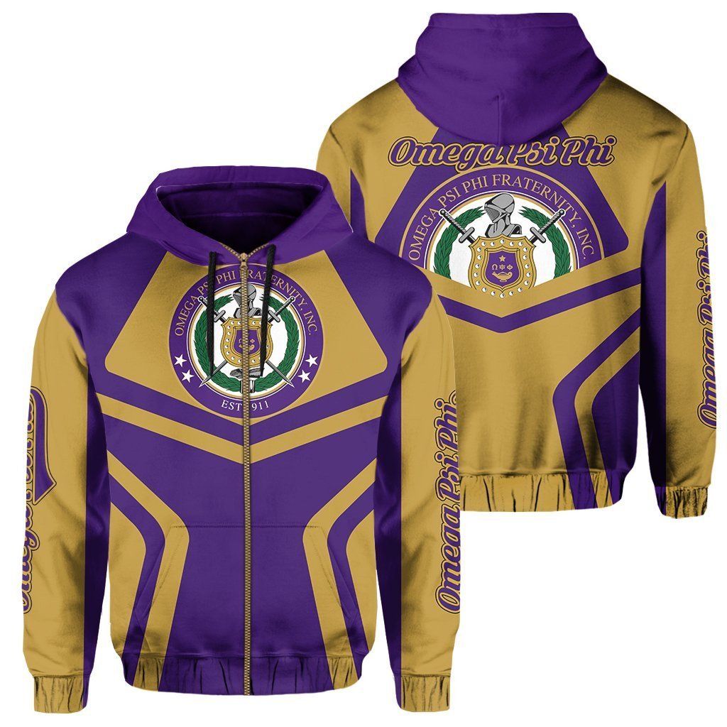 Fraternity Hoodie – Omega Psi Phi Zip Hoodie My Syle