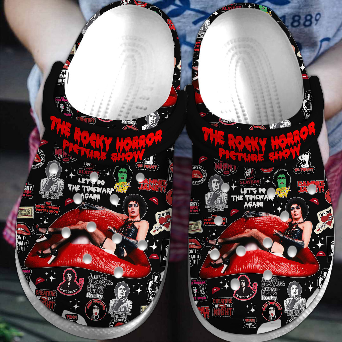 The Rocky Horror Picture Show Movie Crocs Crocband Clogs Shoes Comfortable For Men Women and Kids 2