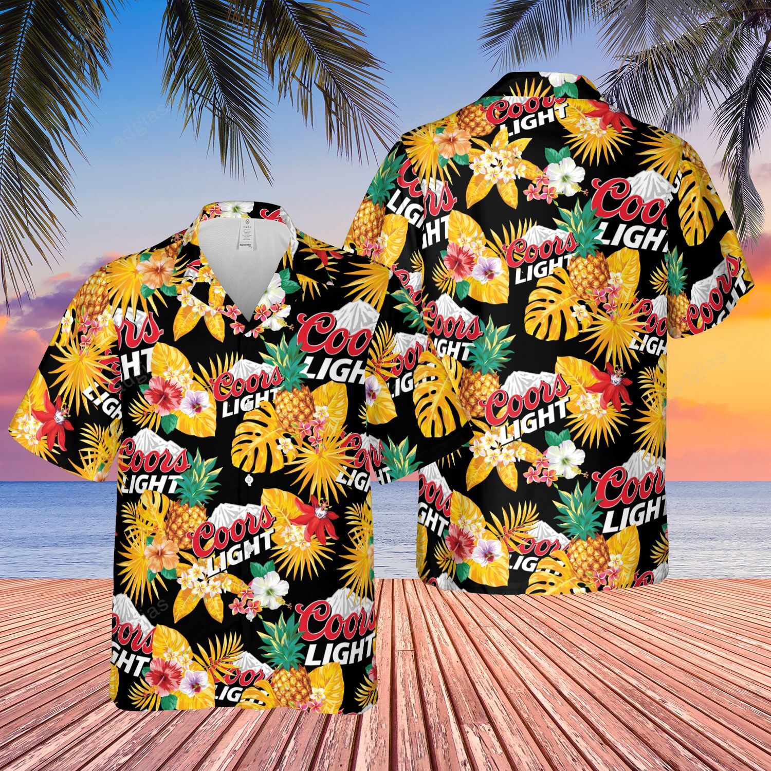 Clb Tropical Beach Hawaiian Style Shirt Ha78449