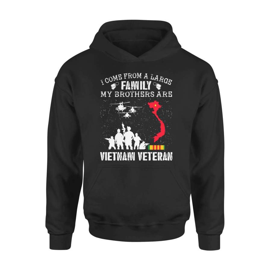 Veteran – A Large Family – Standard Hoodie