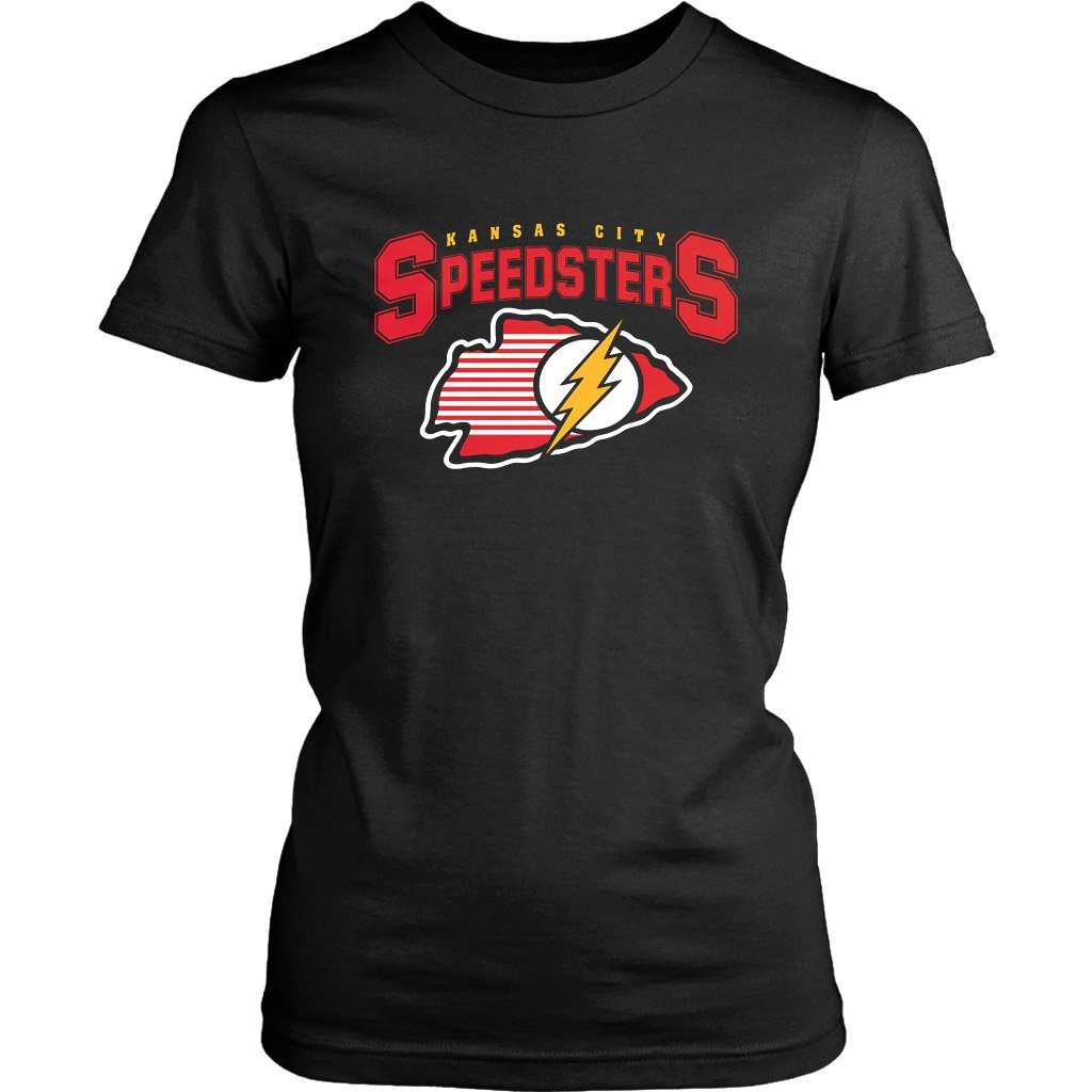 Flash Hero Logo Kansas City Speedsters Women’S T-Shirt