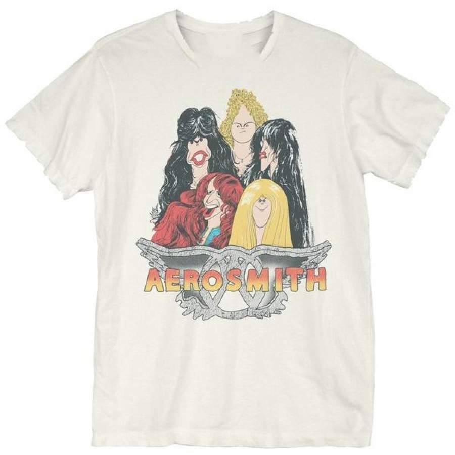 Aerosmith Tour 1978 Vintage Back T-Shirt Tee All Tl217