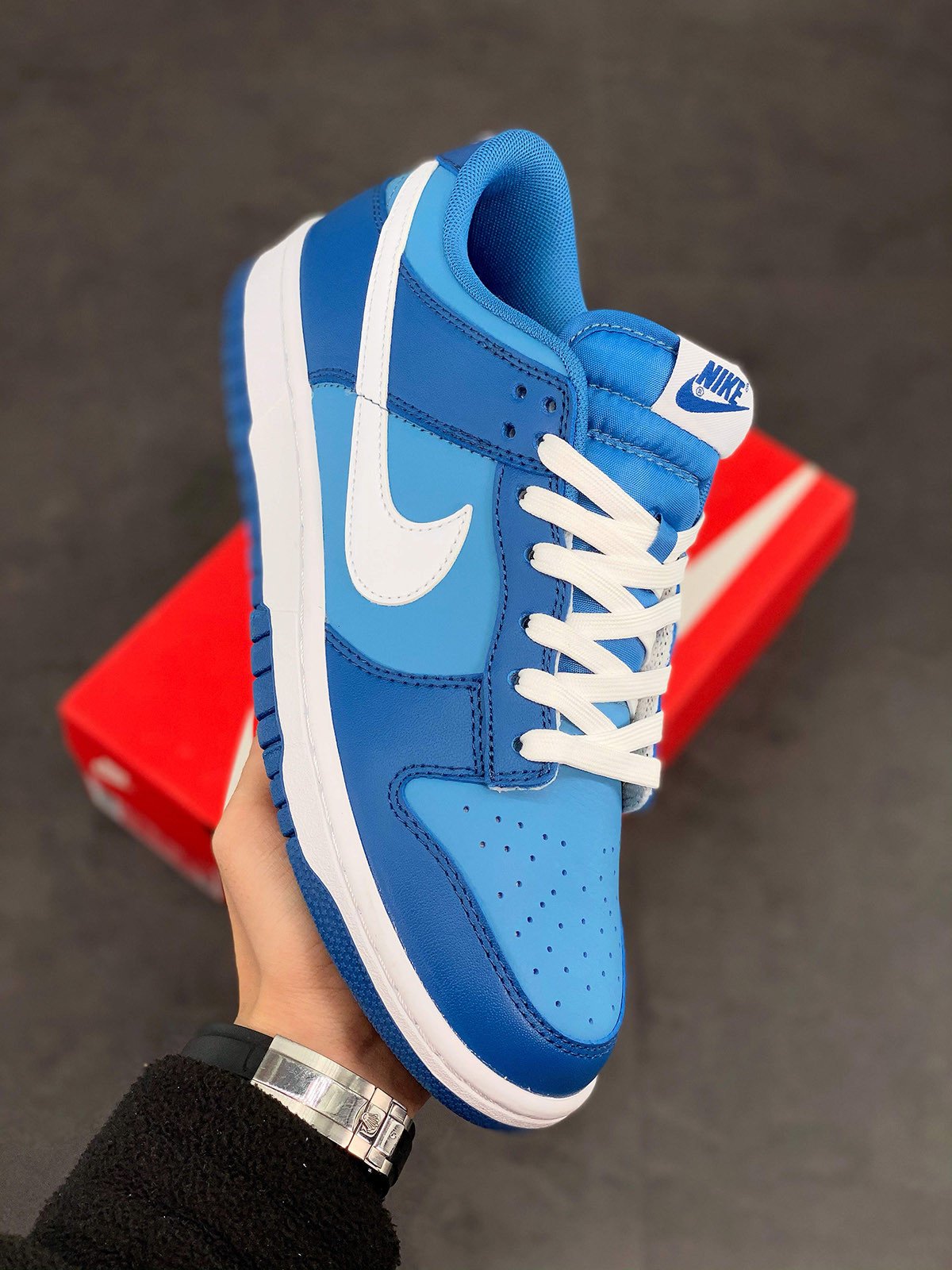 Nike Dunk Low Dark Marina BlueWhite-Dutch Blue 5339355