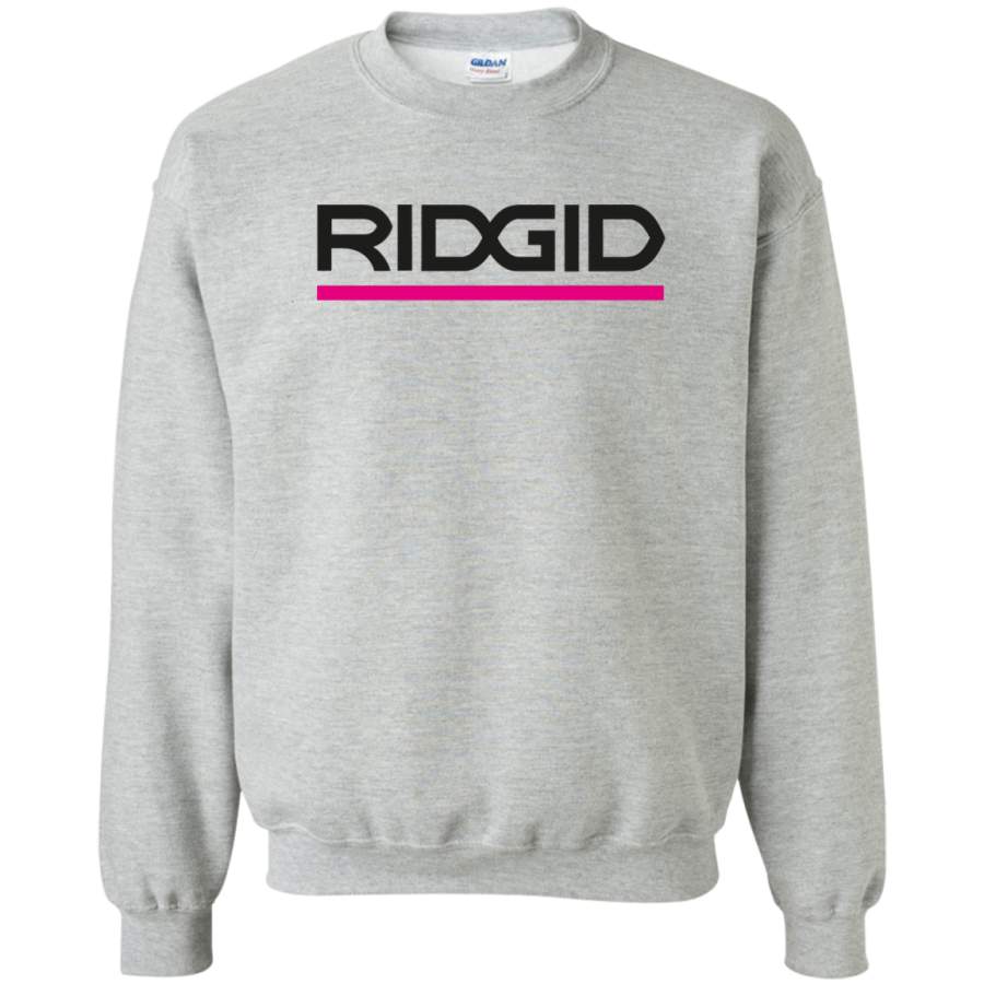 AGR Ridgid Logo Crewneck Pullover Sweatshirt