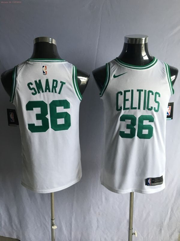 Boston Celtics Marcus Smart #36 2020 NBA New Arrival White Jersey