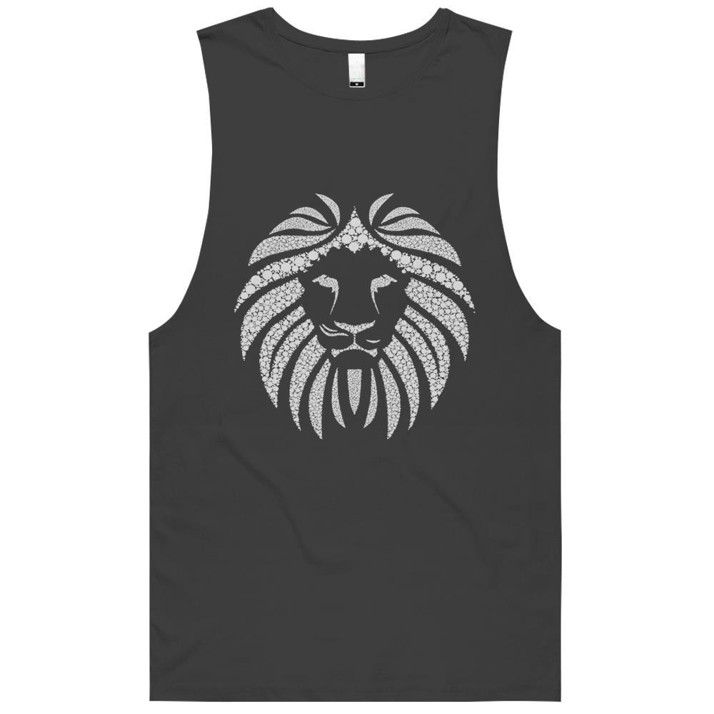 Africa Lion Face Shirt Dad Mom South Animals Big Five Safari Tank Top