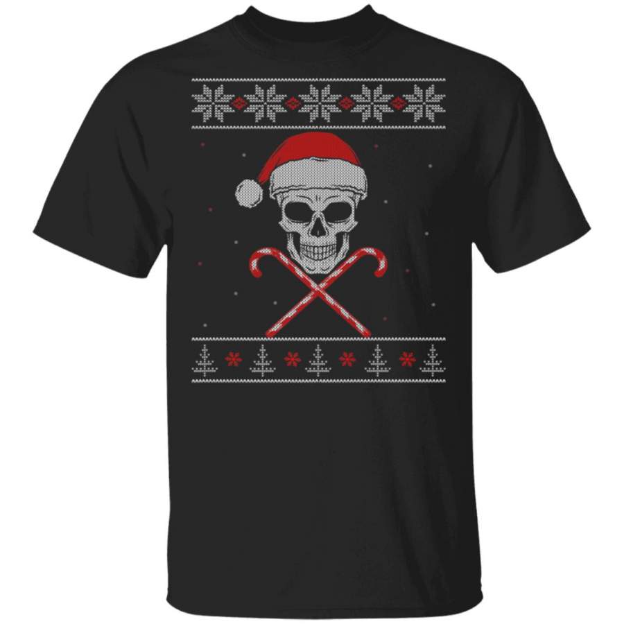 Skull Skeleton Ugly Christmas Sweater Hoodie