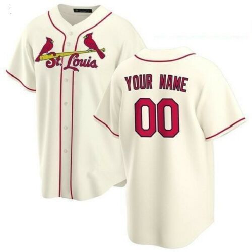 [Custom Name] St. Louis Cardinals All Over Print Baseball Jersey For Fans