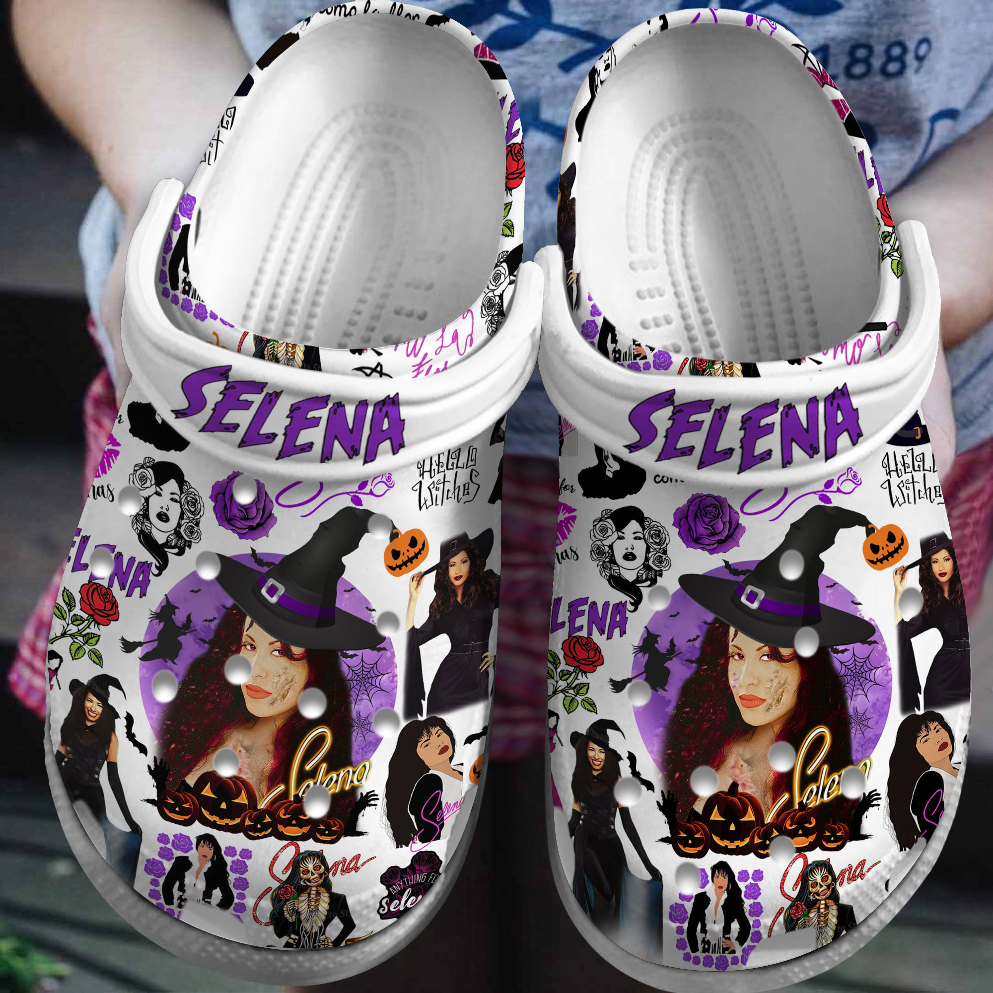 Selena Music Crocs Crocband Clogs Shoes Comfortable For Men Women and Kids 2