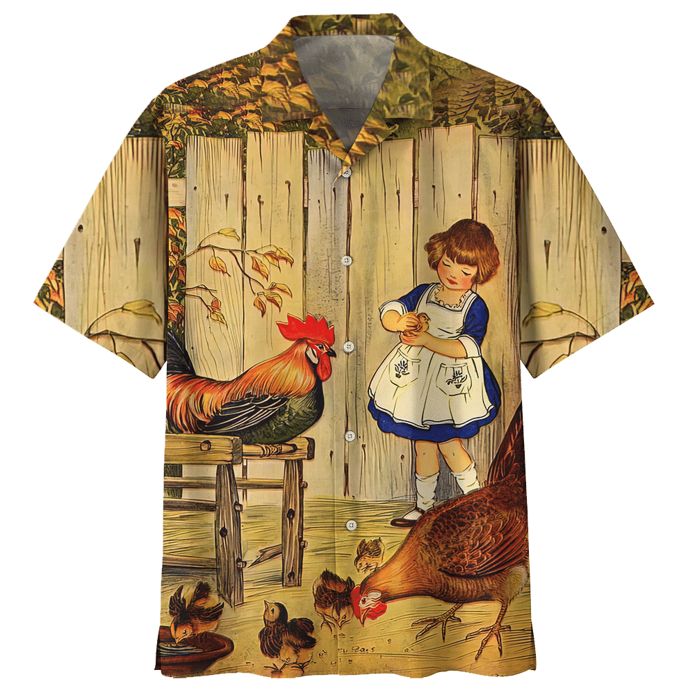 Chicken Tan High Quality Unisex Hawaii Lover Hawaii Shirt For Men Women Ha53087