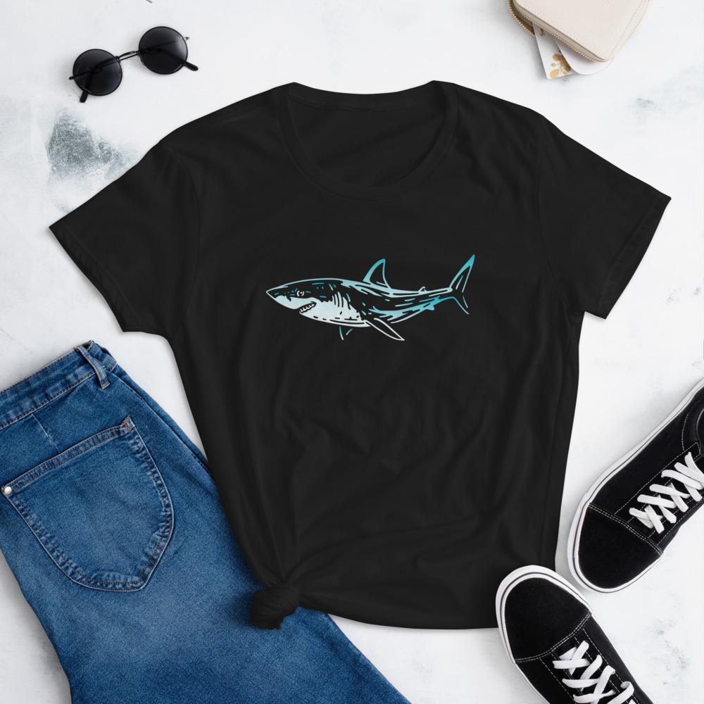 Shark Women’S Short Sleeve T-Shirt