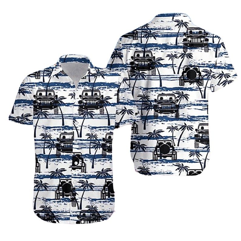 Jeep Premium Multicolor Best Design Hawaii Shirt Ha70643