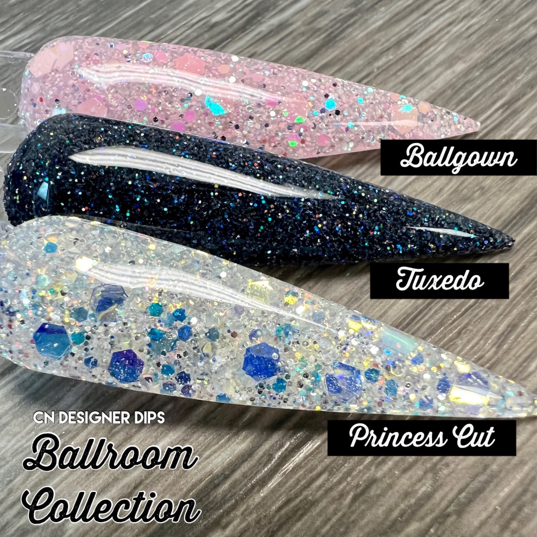 Ballroom Collection- dip powder, nail dip, dip powder for nails, glitter dip powder, dip nail powder, nail dip powder, dip nail, nail dips