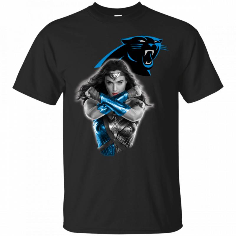 Carolina Panthers Football Wonder Woman Sweatshirts T shirts Hoodies Long Sleeve