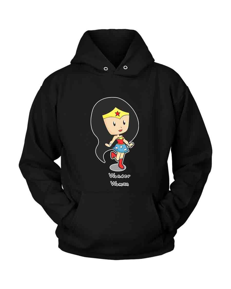 Wonder Woman Cute Superhero Unisex Hoodie