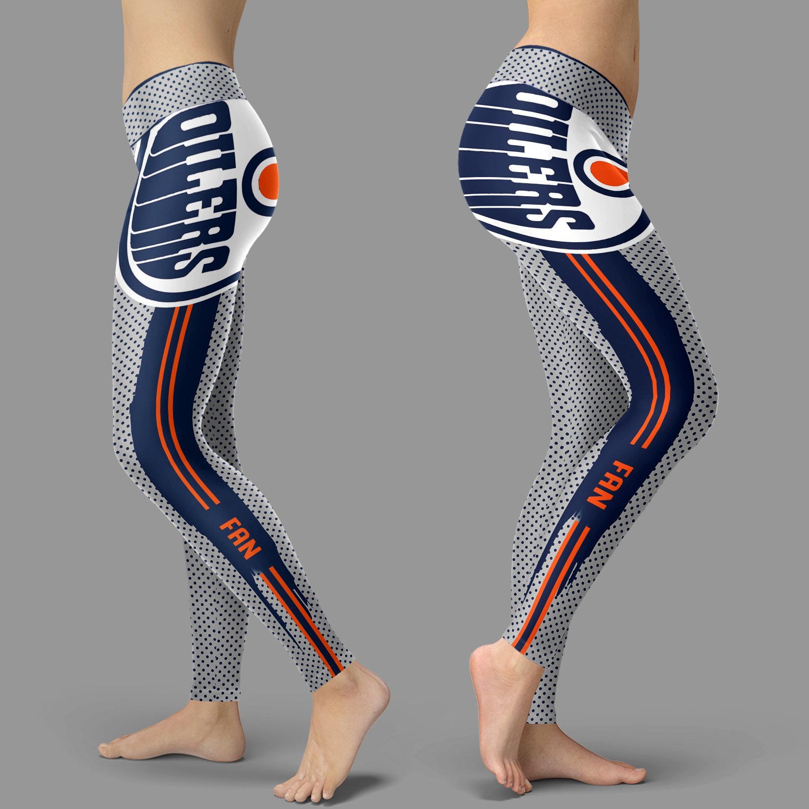 Charming Lovely Fashion Edmonton Oilers Leggings