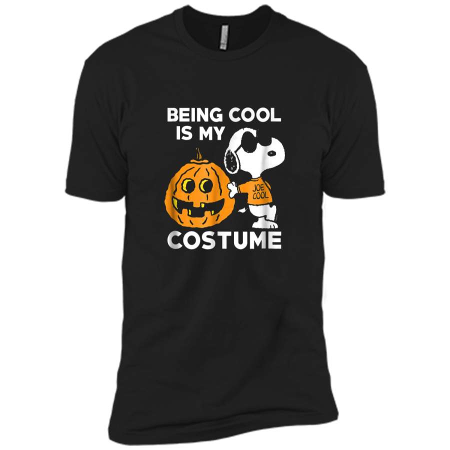 Peanuts Snoopy Cool Halloween Costume  Next Level Premium Short Sleeve Tee