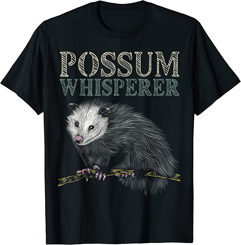 Possum Whisperer Street Cat Opossum Animal Phalanger T-Shirt