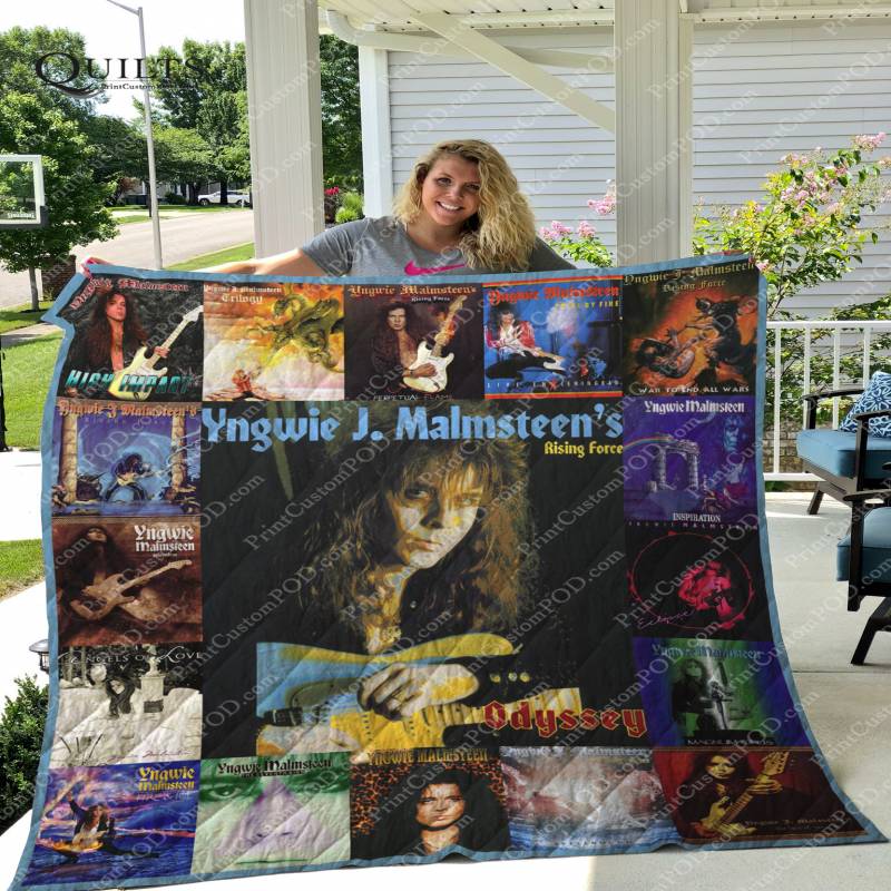 Yngwie Malmsteen Albums Quilt Blanket For Fans Ver 17