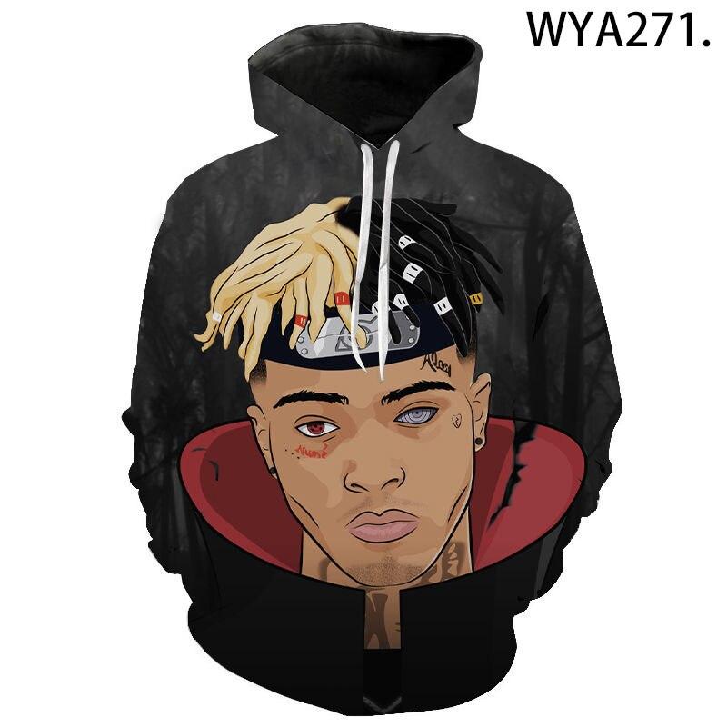 XXXTentacion Hoodie Sweatshirt – Hooded Rap Personality Jacket