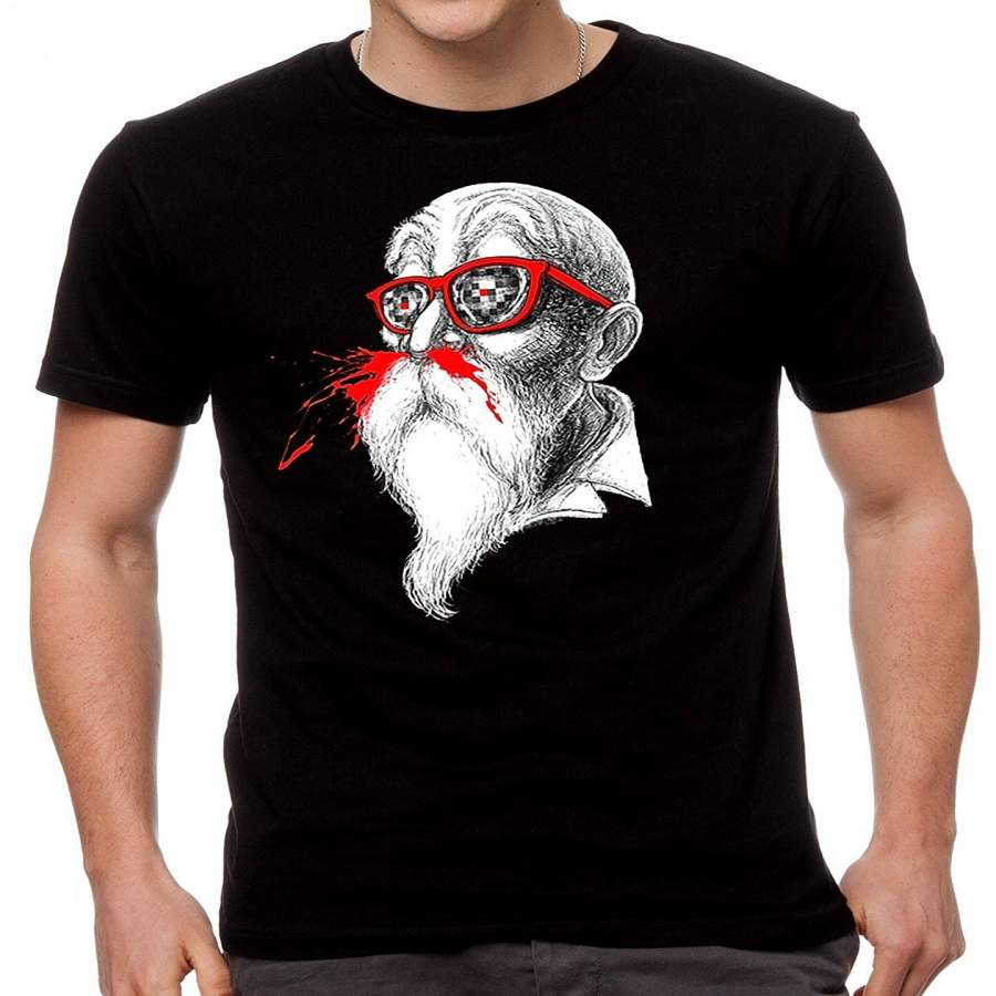 Men’S Short Sleeve T-Shirt Fashion Men’S T-Shirt Printed T-Shirt Dragon Ball Master Roshi T-Shirt Men Casual Shirt