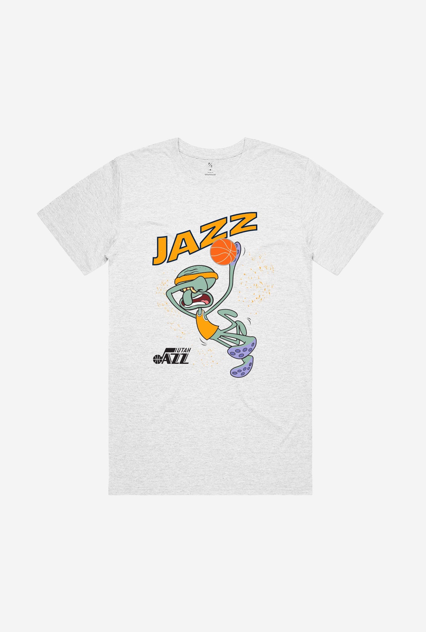 Utah Jazz Squidward T-Shirt – Ash