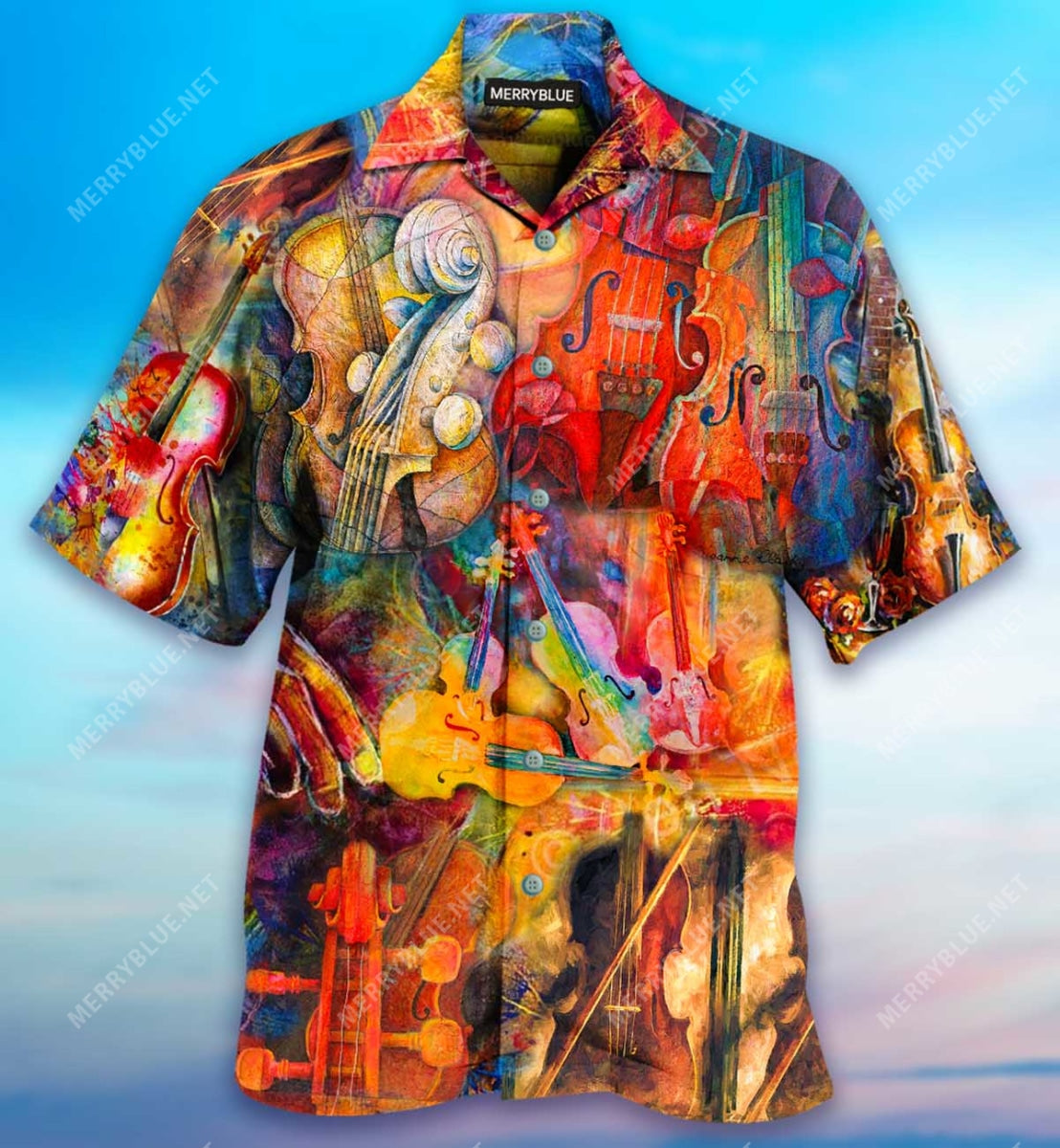 Violin Is My Soul Unisex Hawaiian Shirt