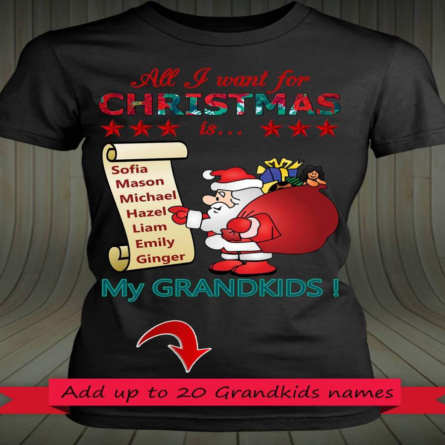 Christmas Wish Personalized T-shirts Hoodie Sweatshirt