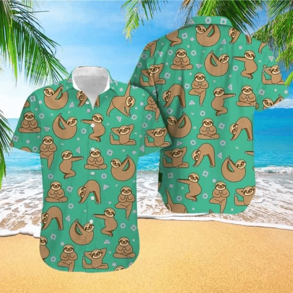 Cute Sloth Hawaii Shirt Unisex Adult Ha18217