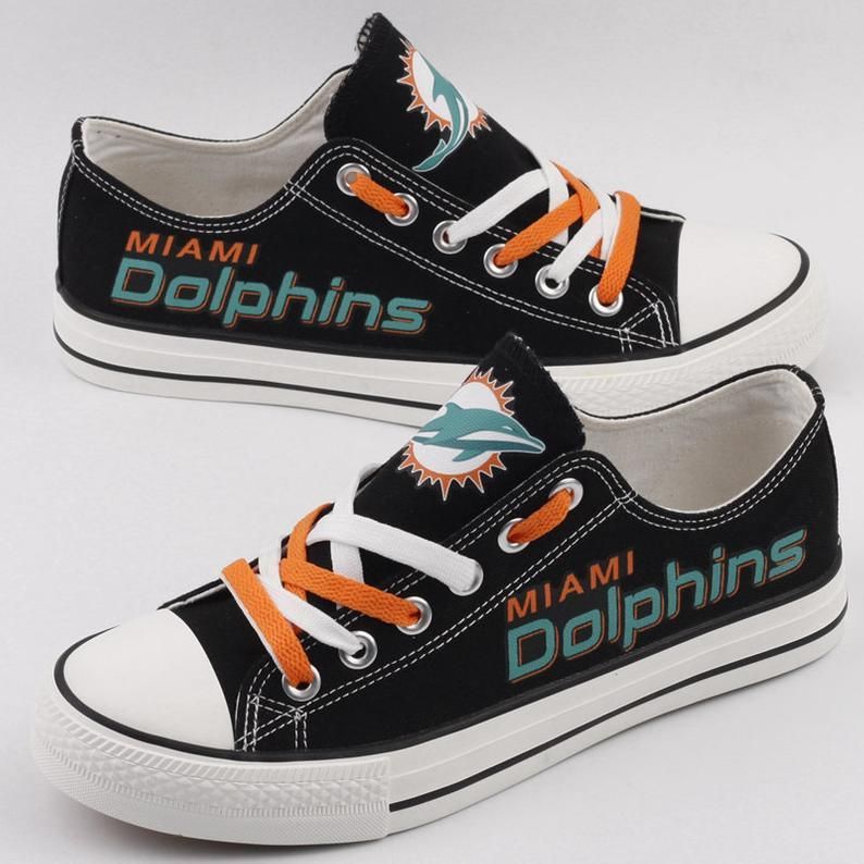 Zokastore™ Miami Dolphins Low Top Shoes – Dff303