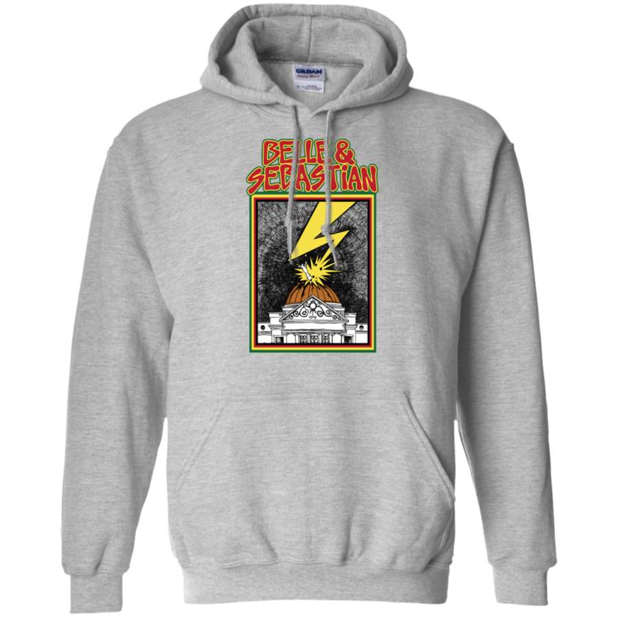 AGR BAD BRAINS BELLE and SEBASTIAN Gildan Pullover Hoodie